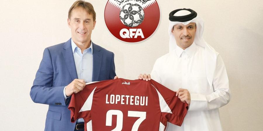 الإسباني لوبتيغي مدرباً لمنتخب قطر